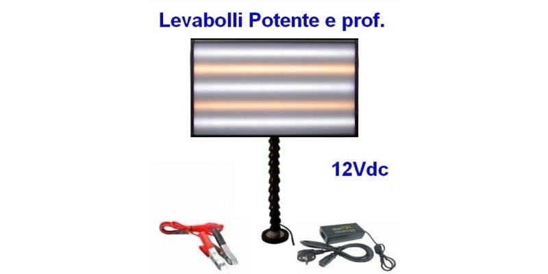 Lampada Levabolli PDR professionale 12V a 5 strisce